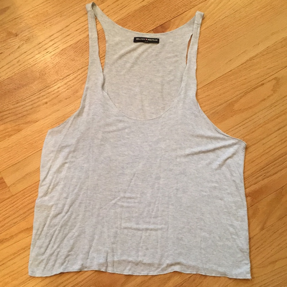 Light blue brandy Melville tank